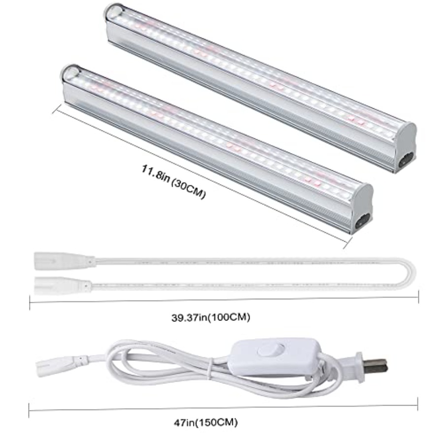 LED Grow Light Bars for Indoor - Plant Grow Light Full Spectrum recension och pris