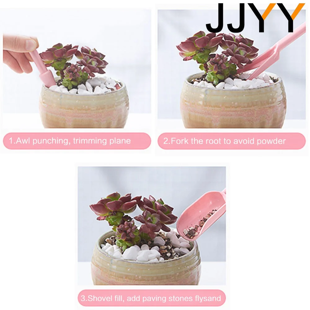 4Pcs Mini Succulent Planter Ac - Indoor Garden Kit recension och pris