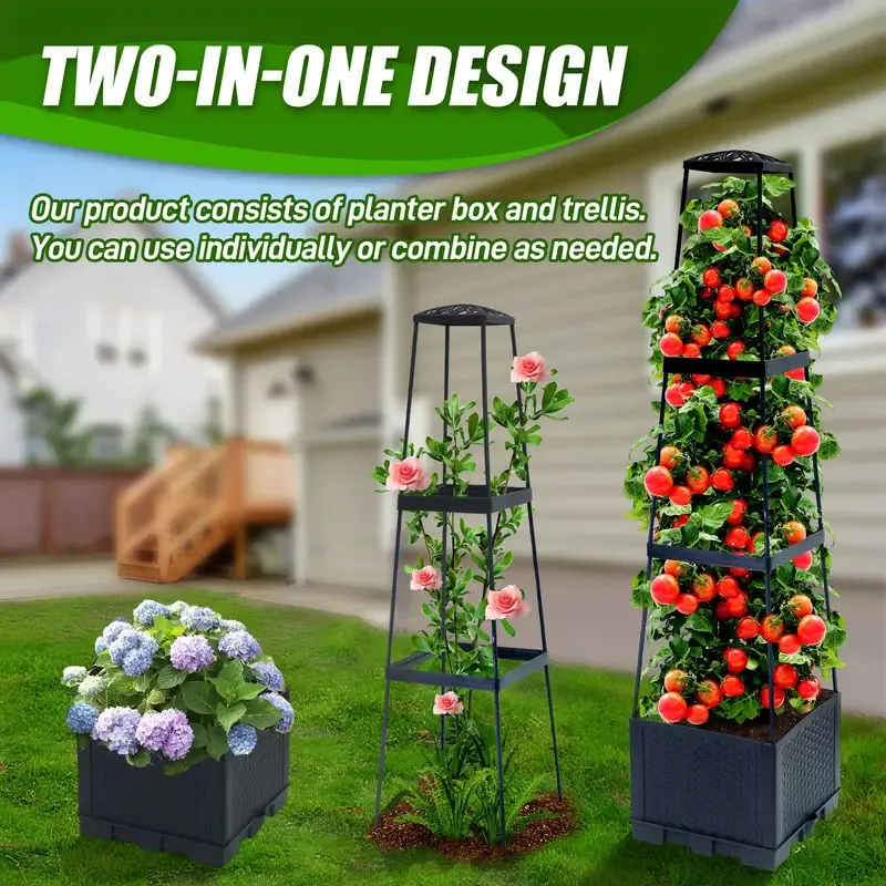 Tomato Tower with Self Waterin - Hydroponic Tower recension och pris