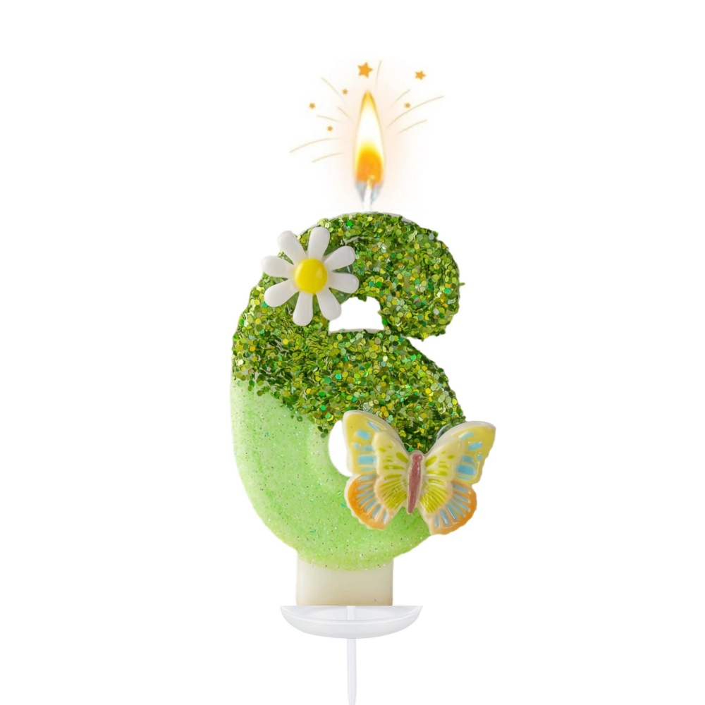 New 0-9 Number Birthday Candle - Garden Camera recension och pris