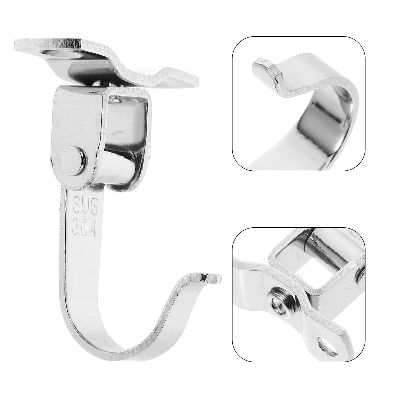 2Pcs Stainless Steel Ceiling H - Plant Monitor recension och pris