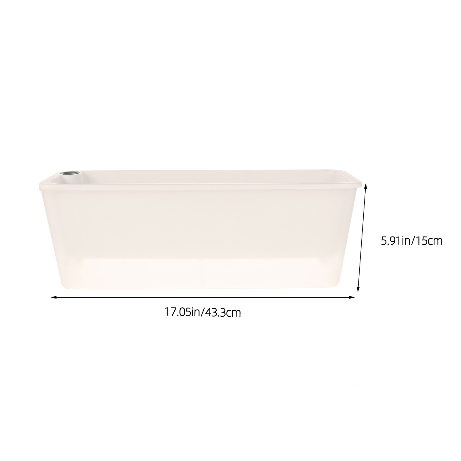 Rectangle Self Watering Narrow - Self Watering Planter recension och pris