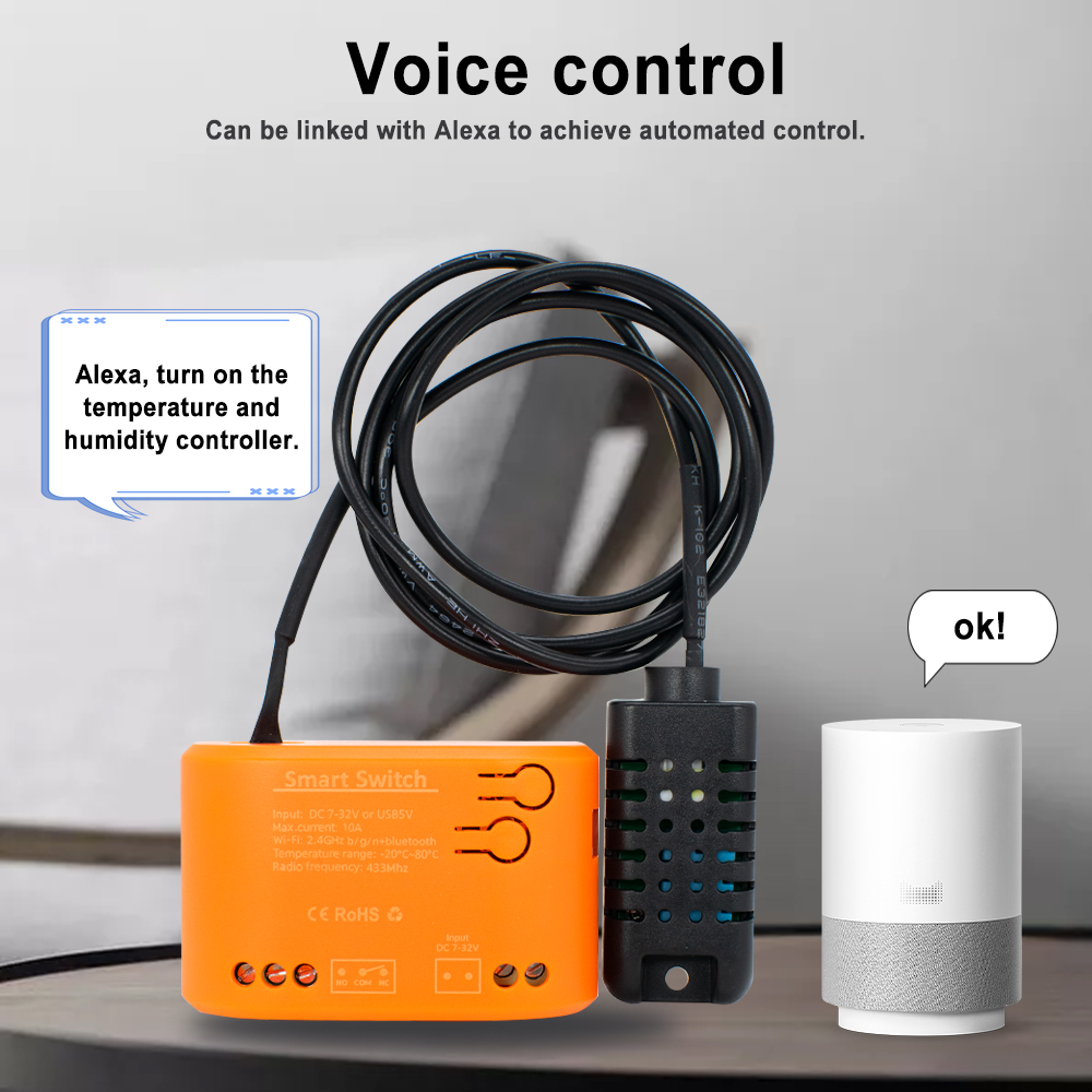 Tuya WiFi Temperature Humidity - Plant Monitor recension och pris