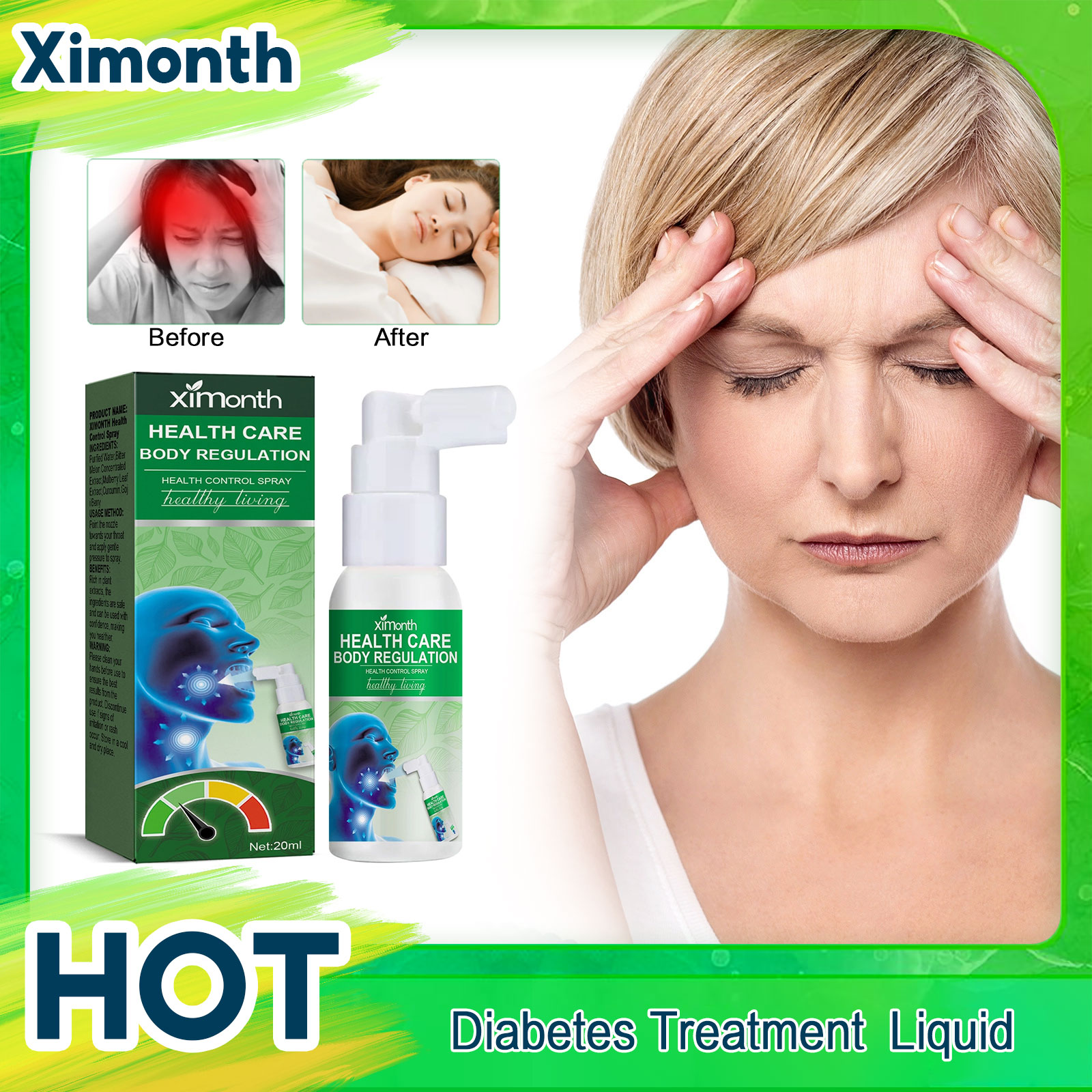 Diabetes Treatment Spray Balan - Plant Monitor recension och pris