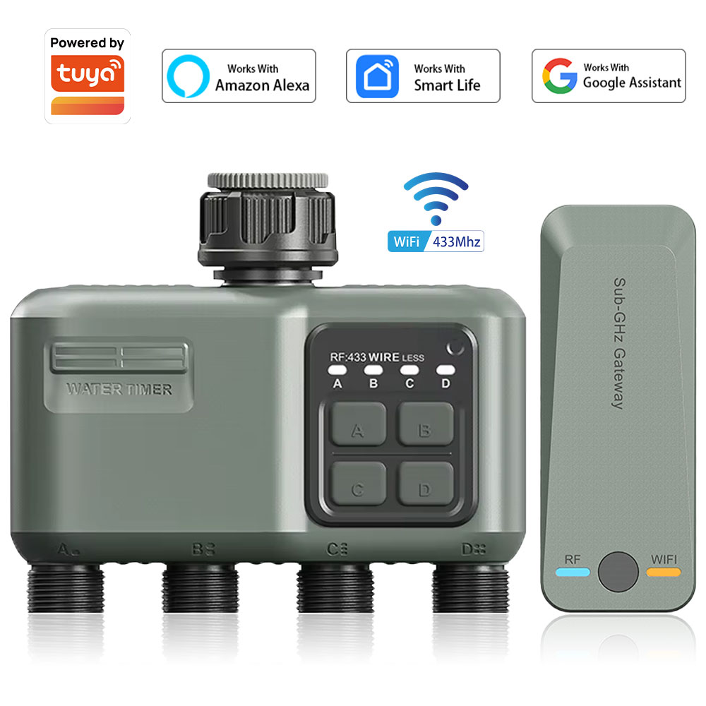 4 Outlet Programmable Water Ti - Garden Camera recension och pris